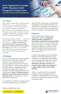 JHHP Case Study Snap